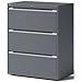 Produktbild Bisley Schubladenschrank Essentials 3 Schubladen Anthrazitgrau