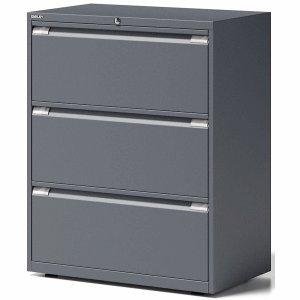 Preisvergleich Produktbild Bisley Schubladenschrank Essentials 3 Schubladen Anthrazitgrau
