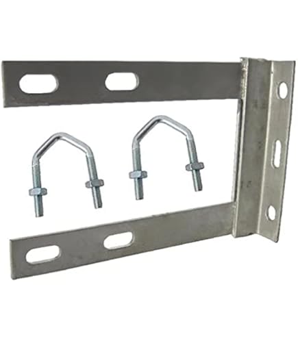 Staffa Palo Morsetto Albero UBolt Resistente 2 Pz Per Antenna TV - Foto 5