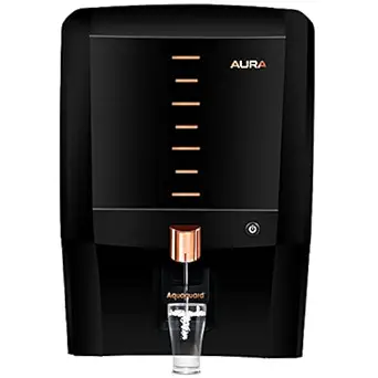 Aquaguard Aura UV+UF (TDS: Up to 200PPM)|Patented Active Copper & Zinc Booster|Wall or Countertop Installation|7L storage by Eureka Forbes