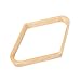 Produktbild Ajboy British American Billard Rack Holz Billard Halter Rack Dreieck Diamant Form Ball Rack Sport Teile, Prismatic Frame, 30 * 30 * 3cm