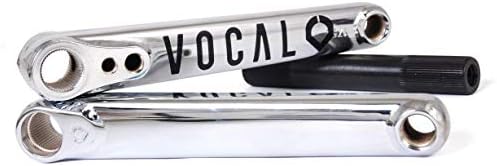 Vocal BMX Valentine Cranks Chrome 170mm, Chrome