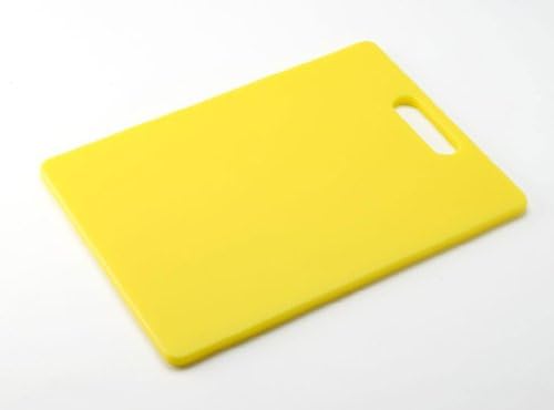 Extrusion Plastic Kitchen Chopping Board in Yellow, 35cm x 25cm