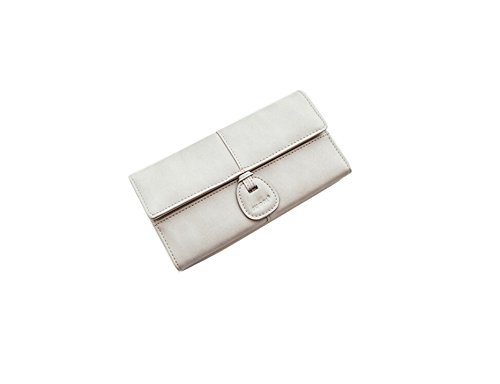 Preisvergleich Produktbild DESIGN FREUNDE Geldbörse Portemonaie Herrenportemonaie Herrengeldbörse Tasche Handtasche Ledertasche Herren Ledergeldbörse Ledergeldbörse Damenportemonaies Curves Beige