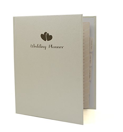 Preisvergleich Produktbild Silver Heart Wedding Planner Organiser Gift New Boxed by ukgiftstoreonline