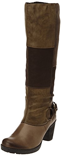 Remonte R6186 42, Womens Biker Boots, Multicolour (Murmel/Kakao/Schilf/Maus), 6 UK (39 EU)