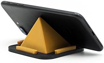 ProtectPax Orange Design Stand Universal Smartphone Stand for Smartphones Dock with Various Angles For Iphone or Samsung phone, Cradle, Holder