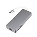Produktbild Kongqiabona Seven Ports High Speed USB Type Hub Splitter Ethernet Port SD TF Card Reader Adapter Converter VT102H for Notebook Laptop