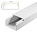 Produktbild SCOS Smartcosat AVC-133 15m Kabelkanal Weiß Selbstklebend 15x 100cm 40x16mm Deckenkanal bestehend aus Unterteil und Oberteil zur Montage direkt auf der Wand