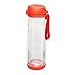 Produktbild Aladdin 33365 Trinkflasche mit Glaseinsatz, rot 0,53l