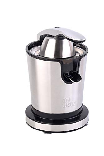 MyWave MWEXP-300 - Spremiagrumi professionale 300 W di potenza, in acciaio inox, con leva per facilitare l'estrazione
