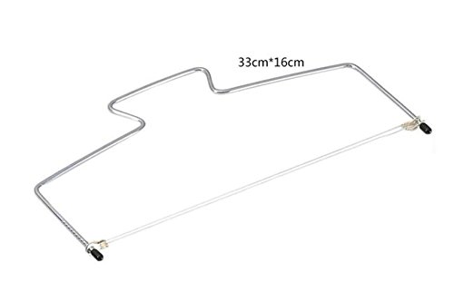 Da.Wa Doppellinie Verstellbare Edelstahl Metall Kuchen Cut Werkzeuge,33 cm x 16 cm - 4