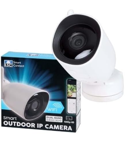 Caméra De Sécurité WiFi LSC – 1080p HD, Rotation 355°, Vision Nocturne, Audio Bidirectionnel, Détection De Mouvement, Surveillance Bébé/animal