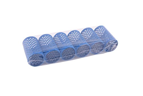 Solida Metallwickler beflockt, 36 mm, blau - 2