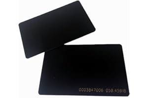 YARONGTECH Carte RFID de proximité EM4100 125 kHz Noir (100)