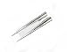 Set of 2 Plain Long Silver Metal Clip Concorde Beak Hair Clip Grip For hair Up Dos Accessories By Mytoptrendz®