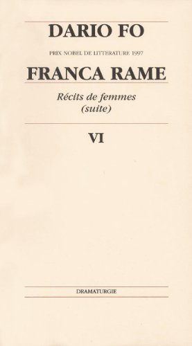 Télécharger Récits de femmes (suite) : Tome 6, Franca rame Livre eBook France