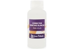 GRAN VELADA Correcteur de taches blanches pour bougies, huile spéciale pour éliminer les marques disgracieuses sur les bougies en silicone. Obtenez des bougies lisses et sans trace de taches | 100 ml