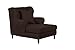 Produktbild Max Winzer 2765-1100-1645292 Megasessel Maren, Einzelsessel, Flachgewebe, schoko