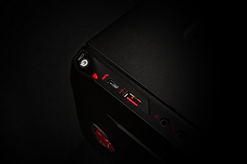 MSI Nightblade MI2-B5640097048G1T0S10M Desktop-PC (Intel Core i5 6400 (Skylake) , 8GB DDR4 RAM, 1TB HDD, NVIDIA GeForce GTX 970, Win 10 Home) schwarz - 7