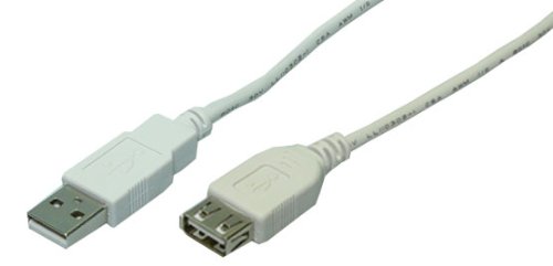 Kabel MANHATTAN USB 2.0 A-St.> A-Bu. 4,5m [bk]