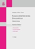 Image de Assessor Basics Klausurentrainig Zivilurteile (Skripten - Zivilrecht)