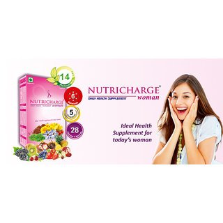 Nutricharge Daily Health Suppliment For Women RS.384.00