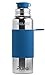Produktbild Pura Sport Edelstahl isolierte Sportflasche mit Silikon Sleeve und Big Mouth Sport Trinkverschluss 600 ml, plastikfrei Blau