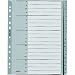 Produktbild Leitz Register A4 A-Z PP grau