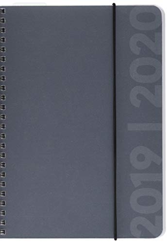 Collegetimer Black Label 2019/2020 - schwarz - Schülerkalender A5 (15 x 21) - Ringbindung - Weekly - 224 Seiten - Terminplaner