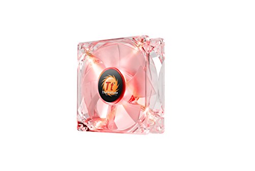 Preisvergleich Produktbild Thermaltake Pure 8 LED Rot Gehäuselüfter schwarz