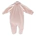 Cambrass Unisex Baby All in One Velvet Playsuit Pink 1 - 3 Months