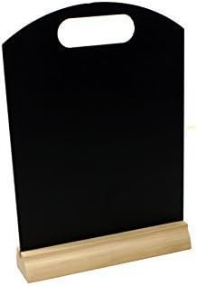 A4 Table Top Chalkboard with Wood Base (CHA4) X 5