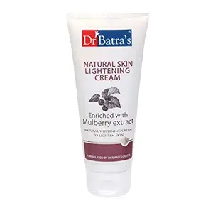Dr Batras Natural Skin Lightening Cream Enriched With Mulberry Extract - 100 gm