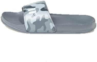 11 Degrees Men's Slides (8, Grey Camo)