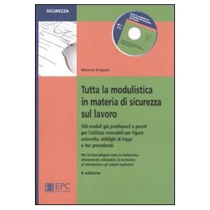 Tutta la modulistica in materia di sicurezza sul lavoro