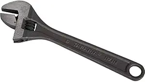 Taparia 1171-8/1171N-8 205mm Steel Single Sided Adjustable Spanner Wrench (Grey)