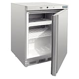 2 estantes fijos Polar cd081 bajo una mesa congelador, 140 L