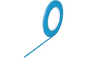 MST-DESIGN Fine Line Tape blau I Rolle 9 mm x 33 m I Abdeckband für Mehrfarben- und Designlackierung I Konturenband I Zierlinienband I Fineline