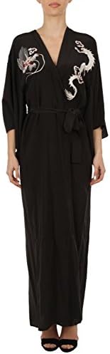 P.A.R.O.S.H. Women's D430650rsidro013 Black Silk Dress