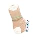 Produktbild Zarupeng Damen Mesh Socken Ultradünne Transparente Kristall Seide Sommer Mode Strümpfe Netzstrümpfe Socken Knöchelsocken (One Size, Weiß)