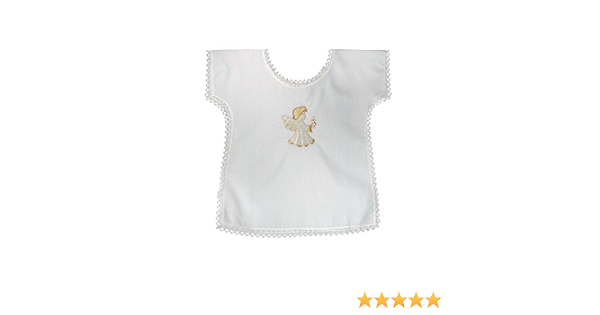 La Preziosa Veste, Vestina da battesimo con angelo e candela : Amazon.it:  Prima infanzia