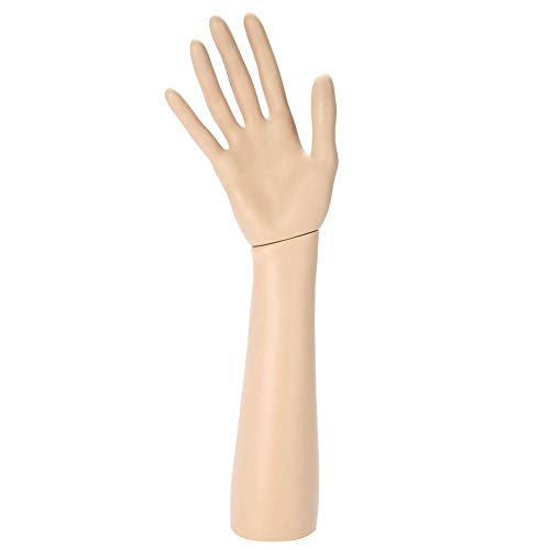 Preisvergleich Produktbild Hoch Simulierte Weibliche Rechte Hand Modell Schaufensterpuppe Hand Schmuckständer für Ring Armbänder Handschuhe Schmuck Display