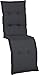 Produktbild Beo Sitzpolster Auflage Nizza, Relaxliegen, 174x52x7cm - anthrazit wasserabweisend