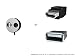 Produktbild Bachmann Twist 1S 2P 1x Steckdose 1x HDMI 1x USB (931.093) (9969100495)