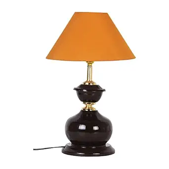 Kinora KIN-LS-103 Conical Shade Table Lamp (Yellow)
