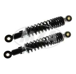 SWH Juego: Muelle patas, ajustable, negro, longitud: aprox. 280 mm - Simson kr51 Schwalbe, SR4 pájaro Serie