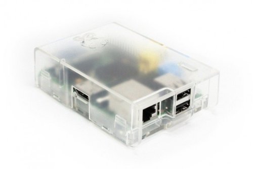 Preisvergleich Produktbild Raspberry Pi Modell B Gehäuse transparent