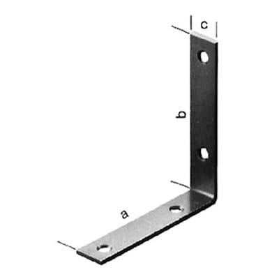 GAH-Alberts GAH Alberts Angle Extra Fort 140 x 140 x 20 mm Acier galvanisé 33320 1