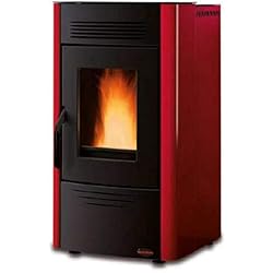 Poêle à granules mod.dorina Nordica 7 Kw version Bordeaux
